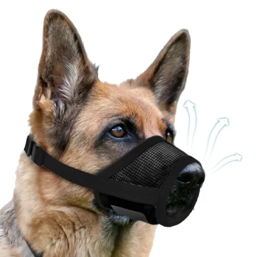 Dog Muzzle Soft Air Mesh Muzzle