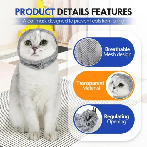 Cat Helmet For Grooming